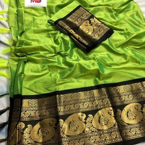 Pure Cotton Silk Saree